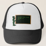 Cartoon  Computer Science Teacher Trucker Hat at Zazzle