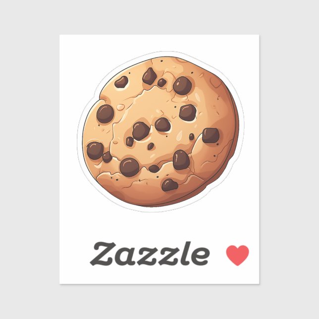 Cartoon cookie sticker (Sheet)