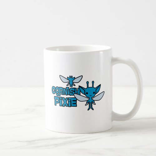 Cartoon Cornish Pixie Character Art Coffee Mug