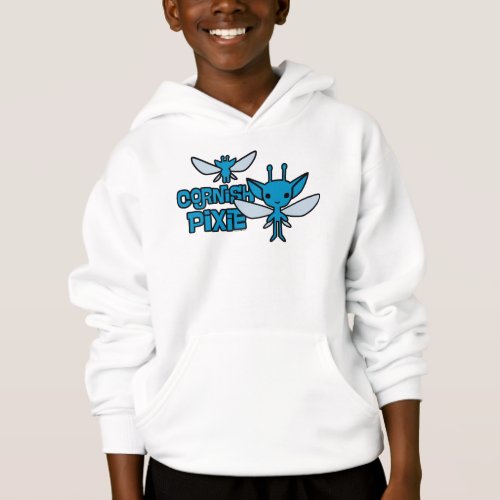 Cartoon Cornish Pixie Character Art Hoodie