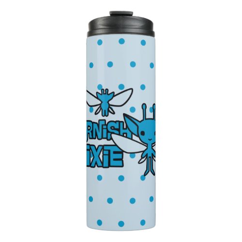 Cartoon Cornish Pixie Character Art Thermal Tumbler