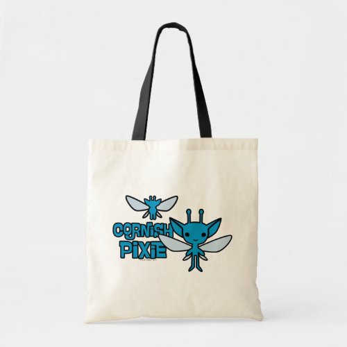 Cartoon Cornish Pixie Character Art Tote Bag