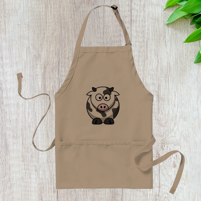 Cartoon Cow Apron (Creator Uploaded)