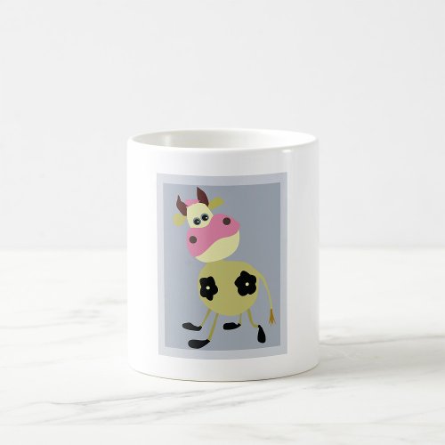 Cartoon Cow Coffee Mug