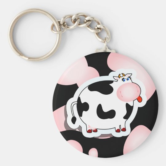 cow squishmallow keychain