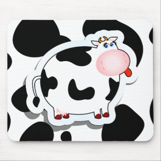 Cartoon cow, mousepad