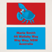 Cartoon crab (Front & Back)