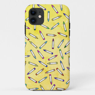 Cartoon Crayon Pattern iPhone 11 Case