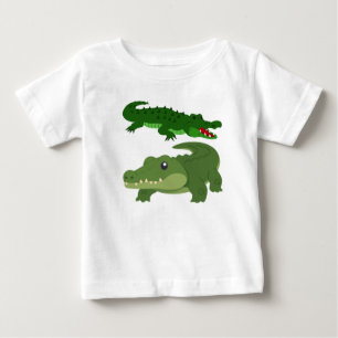 Cartoon Crocodile Illustrations Baby T-Shirt