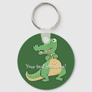 Cartoon Crocodile Keychain