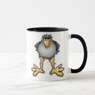 Cartoon Crow Mug