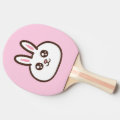 Cartoon cute rabbit ping pong paddle | Zazzle