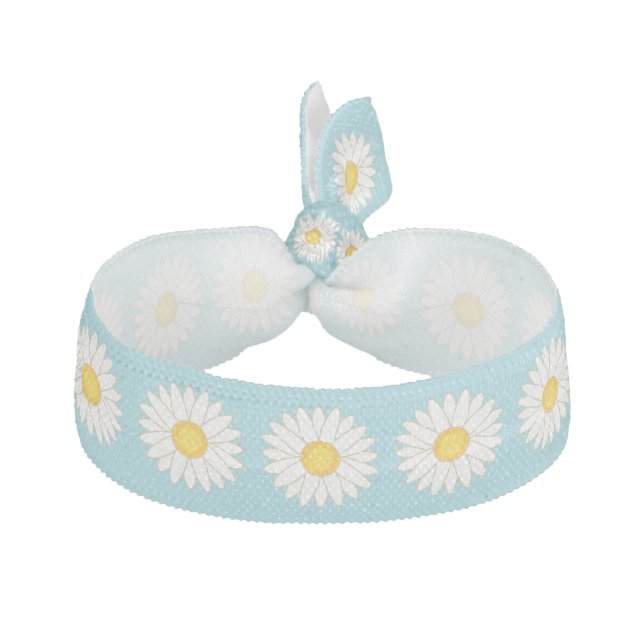 Cartoon Daisies Hair Tie (Front)