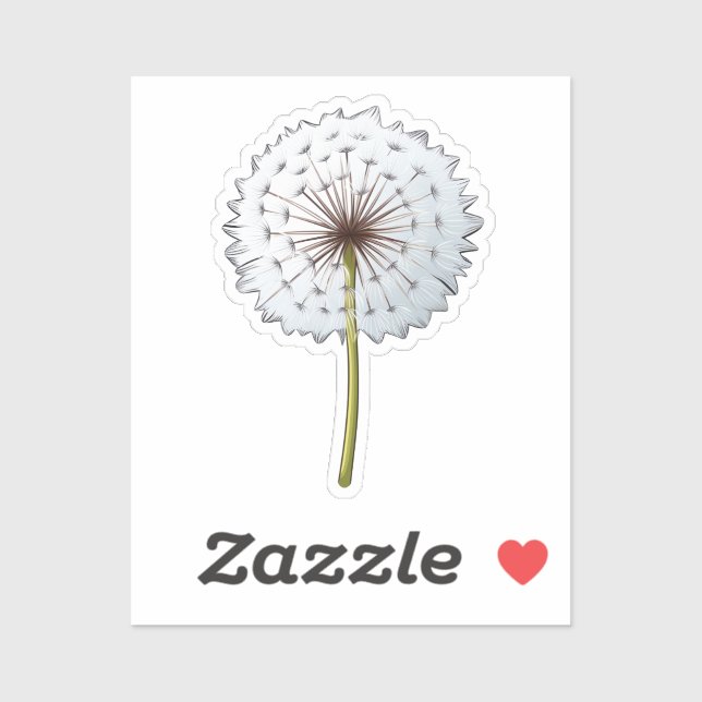 Cartoon dandelion illustration sticker (Sheet)