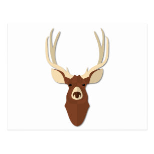 Cartoon Deer Head