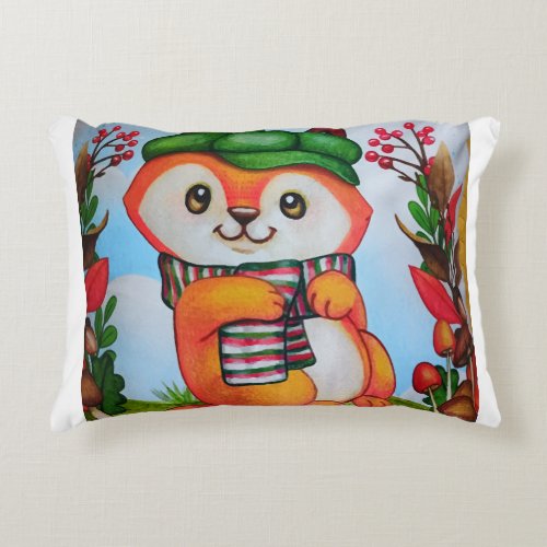  Cartoon Delight Pillow Cover