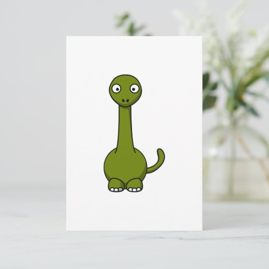 Cartoon Dinosaur (Standing Front)