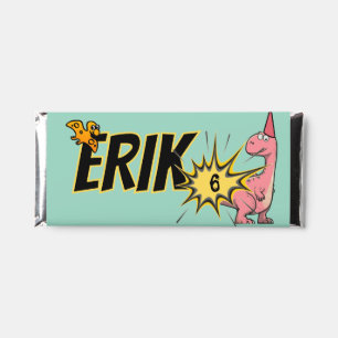 Cartoon Dinosaur Birthday Hershey's Miniatures