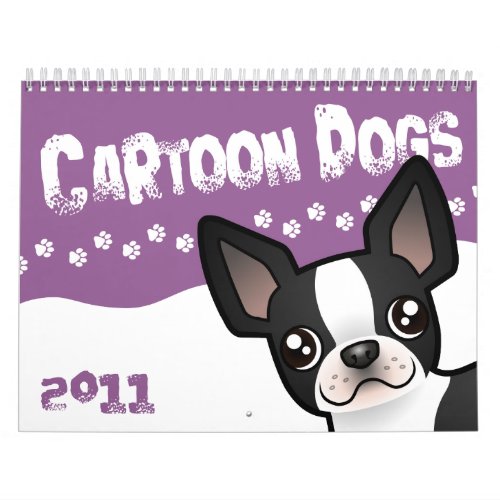 Cartoon Dog Breeds 2011 Calendar