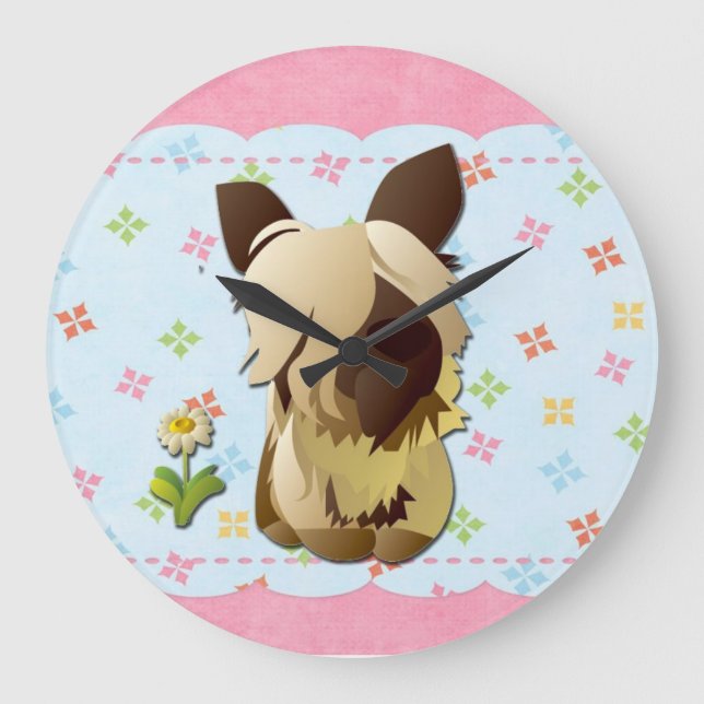 Cartoon Dog Clock (Front)