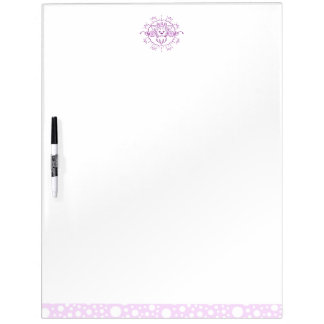 Cartoon Dog Illustration for Grooming Dry Erase Board