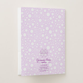 Cartoon Dog Illustration for Grooming Pocket Folder