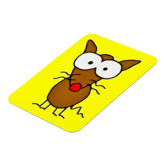 Cartoon Dog Magnet (Left Side)