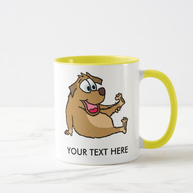 Cartoon Dog Mug (Right)