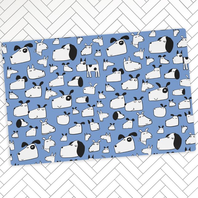 Cartoon Dog Placemat (Creator Uploaded)