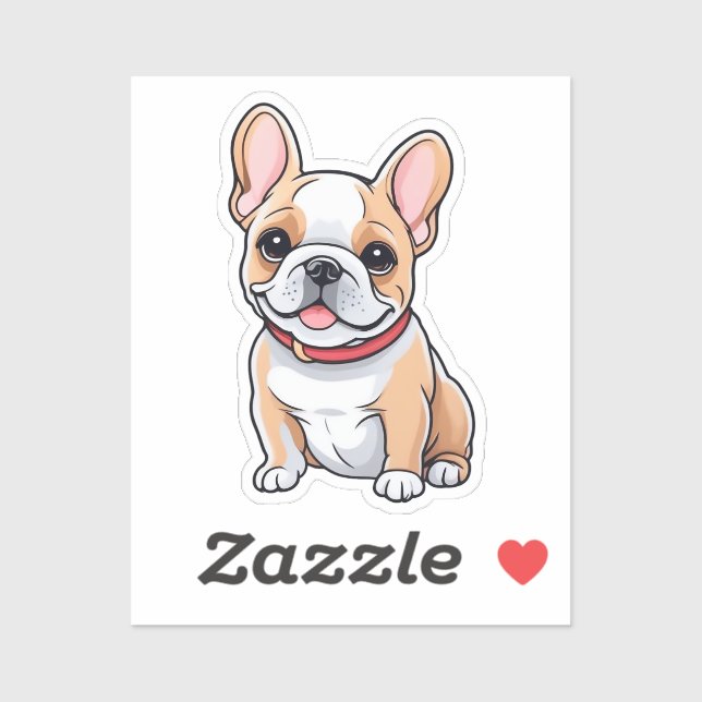 Cartoon dog  sticker (Sheet)