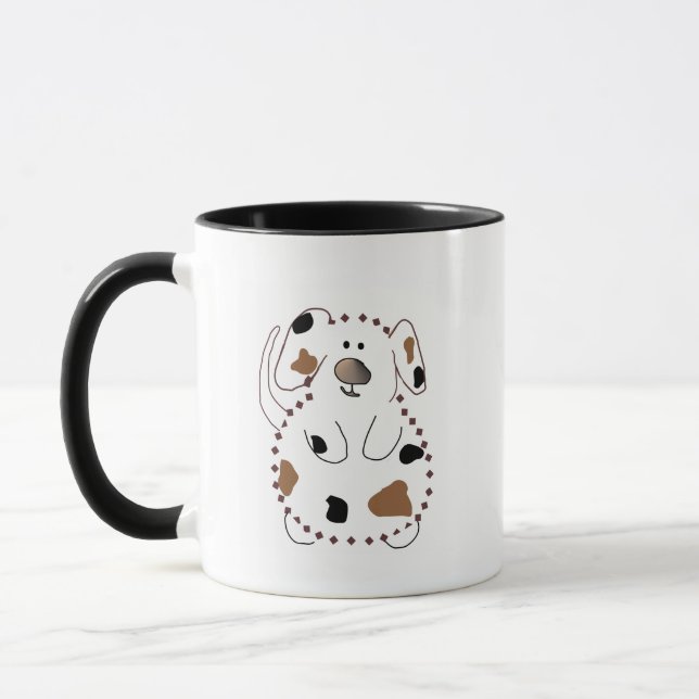 Cartoon Dog Tshirts and Gifts Mug (Left)