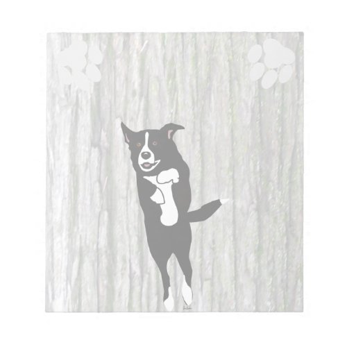 Cartoon Dogs _  Leaping McNab Notepad