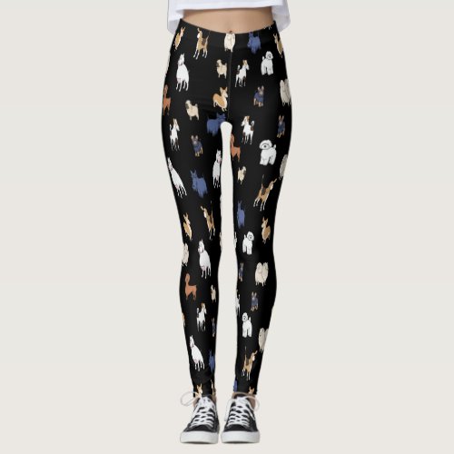 Cartoon Dogs Leggings