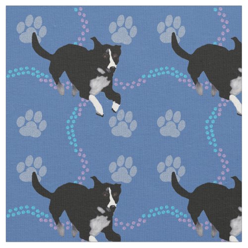 Cartoon Dogs _ McNab Jumping Fabric