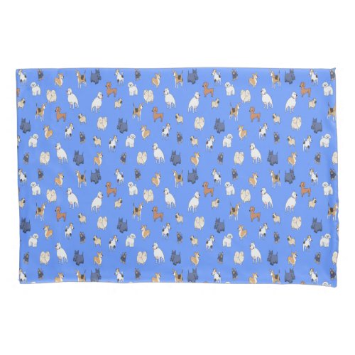 Cartoon Dogs Pillowcase