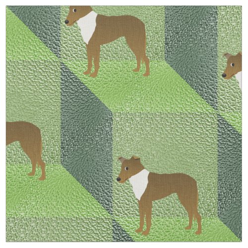 Cartoon Dogs _ Sable Smooth Collie v3 Fabric