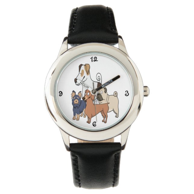 Cartoon Dogs Watch (Front)