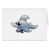 Cartoon Dolphin (Front Horizontal)