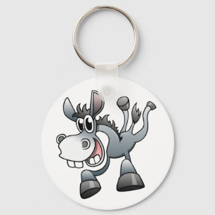 Cartoon Donkey Keychain