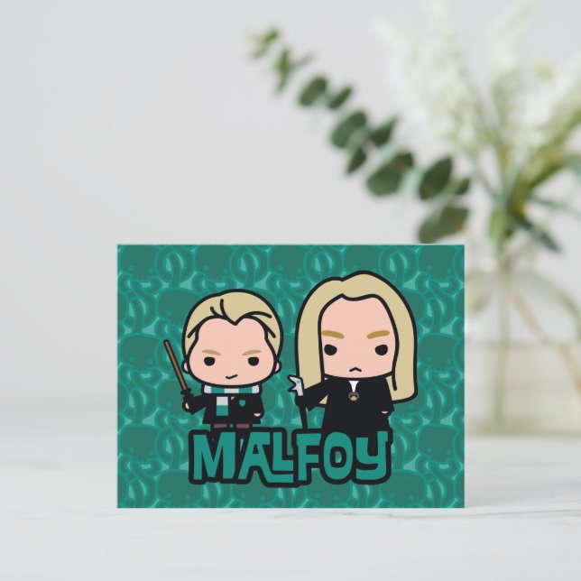 Draco Malfoy - Harry Potter postcard