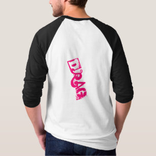 Cartoon Drag Queen kicking leg up T-Shirt