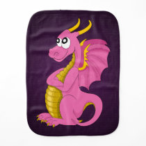 Cartoon dragon Burp Cloth Cartoon dragon Burp Cloth
