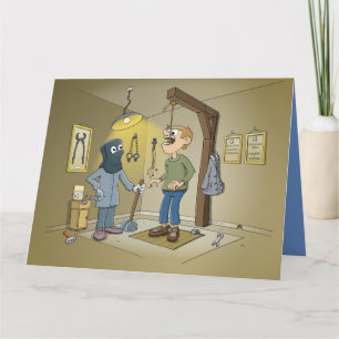 Cartoon; draw a tooth at the dentist card