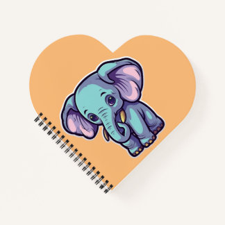 CARTOON ELEPHANT NOTEBOOK
