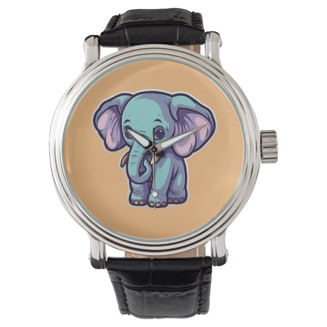 CARTOON ELEPHANT WATCH (Front)