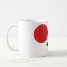 cartoon exercise tools mug