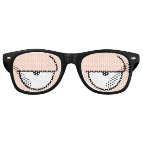 Cartoon Eyes Sleepy Skin Light Sunglasses