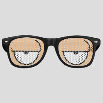 Cartoon Eyes Sleepy Skin Medium Sunglasses