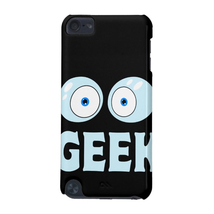 Cartoon Eyes With Glasses GEEK iPod Touch (5th Generation) Cases