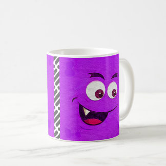 Cartoon face coffee mug